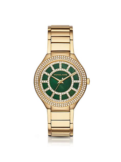 kerry pave gold tone michael kors watch|Kerry Pavé Gold.